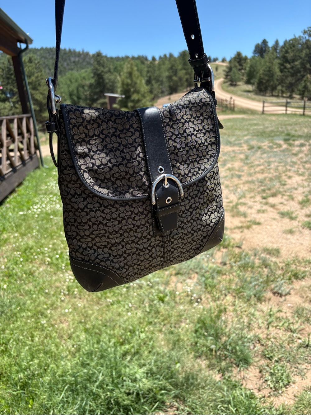 Vintage Coach soho Y2K 2003 shoulder/crossbody bag